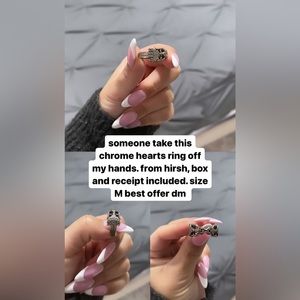 Chrome hearts ring size m
